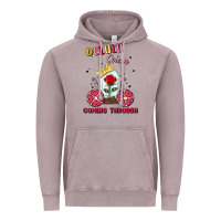 Vintage Zinc delulu queen coming through Vintage Hoodie - MaliasSmallBusiness
