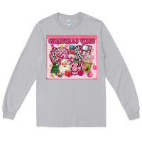Moon Dust 3d retro pink christmas vibes Long Sleeve Tee - MaliasSmallBusiness
