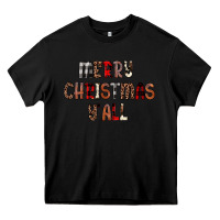 Black merry christmas y all Heavy Core Tee - JahusDesignShop