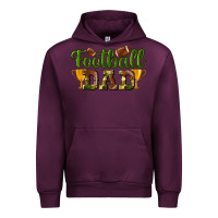 Mauve Wine Football Dad Urban Hoodie - BundleAndBundleShop