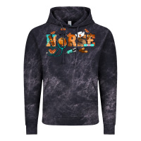 Cloud Black fall nurse Vintage Hoodie - RanaPortraitStore