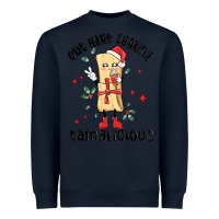 Navy out here looking tamalicious christmas tamale Heavyweight Sweatshirt - MaliasSmallBusiness