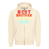 Sandshell Best Brother Sİnce 2008 Zipper Hoodie - Bettercallsaul