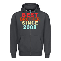 Smoke Best Brother Sİnce 2008 Zipper Hoodie - Bettercallsaul