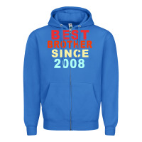 True Royal Best Brother Sİnce 2008 Zipper Hoodie - Bettercallsaul