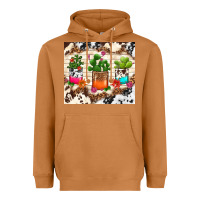 Meerkat cowhide succulent Heavyweight Hoodie - TumblerDesignByShophia