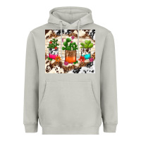 Moon Dust cowhide succulent Heavyweight Hoodie - TumblerDesignByShophia