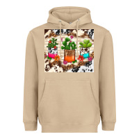 Mushroom cowhide succulent Heavyweight Hoodie - TumblerDesignByShophia