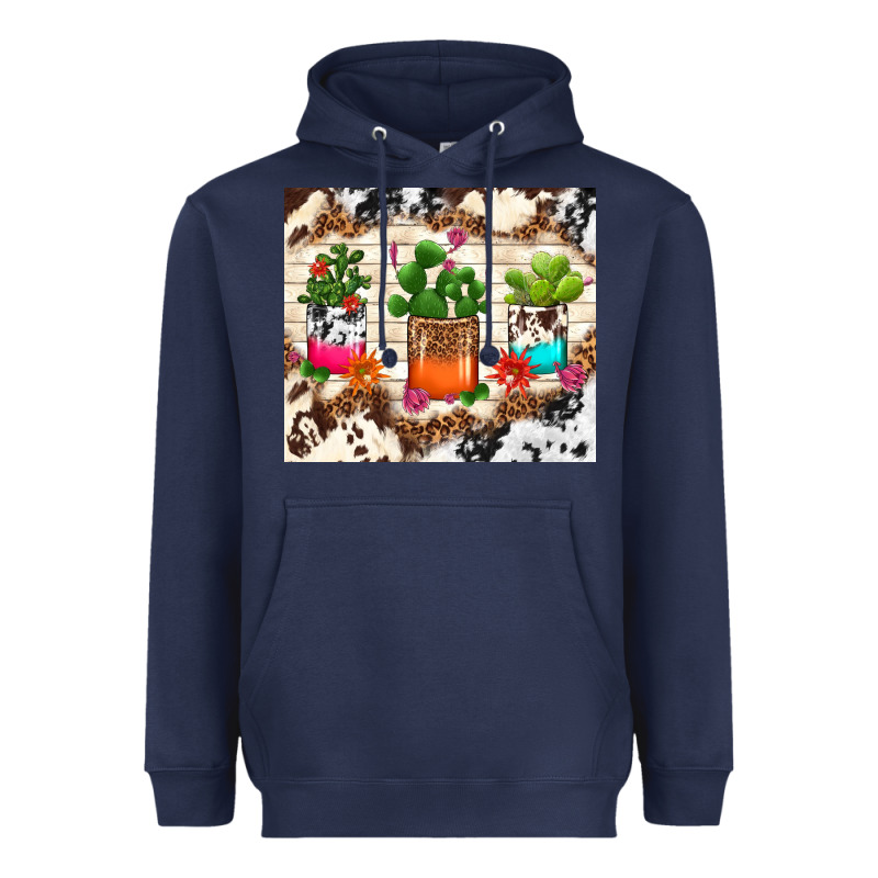 Cowhide Succulent Heavyweight Hoodie by TumblerDesignByShophia | Teevron