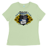 Matcha back the blue Ladies Tee - CowhideDigitalArt