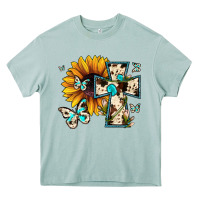Arona cross with sunflower Heavy Core Tee - JahusDesignShop