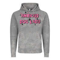 Cloud Rock anxious dog lady Vintage Hoodie - MaliasSmallBusiness