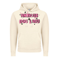 Vintage Artic anxious dog lady Vintage Hoodie - MaliasSmallBusiness