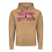 Vintage Camel anxious dog lady Vintage Hoodie - MaliasSmallBusiness