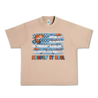 Burro fishing lure flag keepin' it reel Urban Heavy Tee - MaliasSmallBusiness