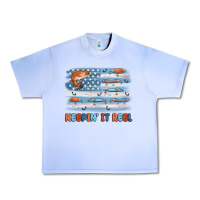 Grape Ice fishing lure flag keepin' it reel Urban Heavy Tee - MaliasSmallBusiness
