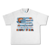 Lunar Rock fishing lure flag keepin' it reel Urban Heavy Tee - MaliasSmallBusiness