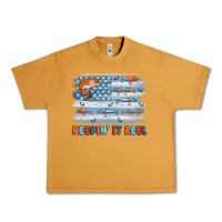Peanut Butter fishing lure flag keepin' it reel Urban Heavy Tee - MaliasSmallBusiness