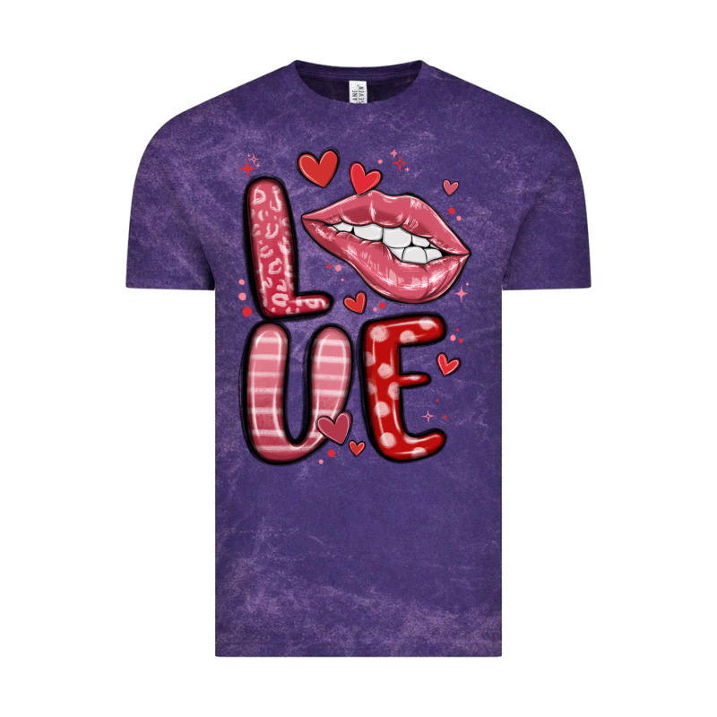 Western Love Lips Vintage Tee by MaliasSmallBusiness | Teevron