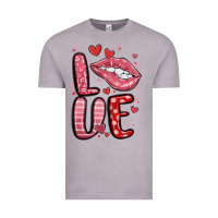 Vintage Zinc western love lips Vintage Tee - MaliasSmallBusiness