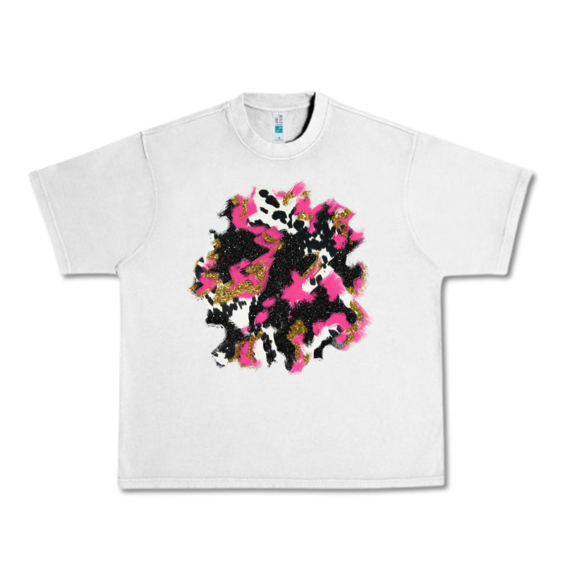 Valentine's Day Cow Patches Urban Heavy Tee by AdoDesignShop | Teevron