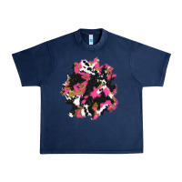 Navy valentine's day cow patches Urban Heavy Tee - AdoDesignShop