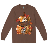 Chestnut blessed Long Sleeve Tee - MaliasSmallBusiness