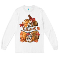 White blessed Long Sleeve Tee - MaliasSmallBusiness