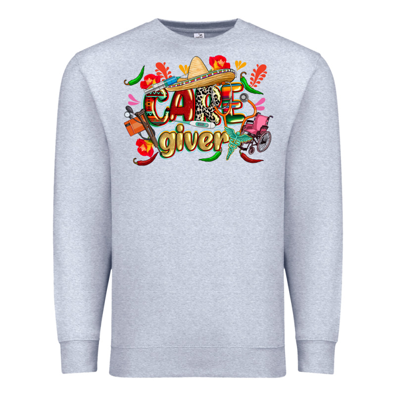 Cinco De Mayo Caregiver Premium Sweatshirt by CowGirlArtShop | Teevron
