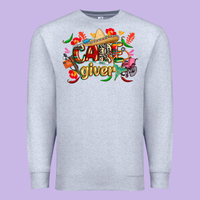 Cinco De Mayo Caregiver Premium Sweatshirt Designed By Cowgirlartshop