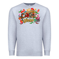 Heather Grey cinco de mayo caregiver Premium Sweatshirt - CowGirlArtShop
