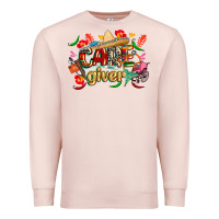 Pale Pink cinco de mayo caregiver Premium Sweatshirt - CowGirlArtShop