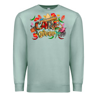 Seafoam cinco de mayo caregiver Premium Sweatshirt - CowGirlArtShop