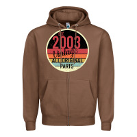 Chestnut 16th Birthday gift Vintage 2003 Zipper Hoodie - Bettercallsaul