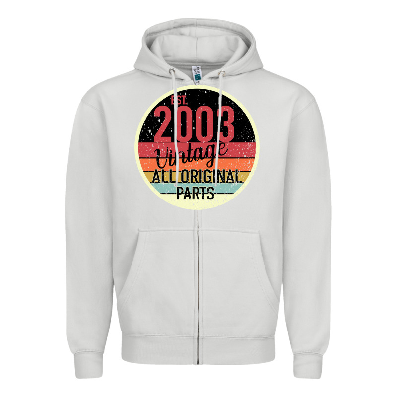 16th Birthday Gift Vintage 2003 Zipper Hoodie by Bettercallsaul | Teevron