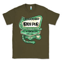 Army Green st patricks day ırısh pub Classic Tee - MaliasSmallBusiness