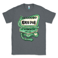 Charcoal Heather st patricks day ırısh pub Classic Tee - MaliasSmallBusiness