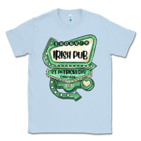 Dusty Blue st patricks day ırısh pub Classic Tee - MaliasSmallBusiness