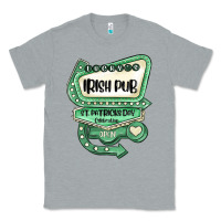 Heather Grey st patricks day ırısh pub Classic Tee - MaliasSmallBusiness