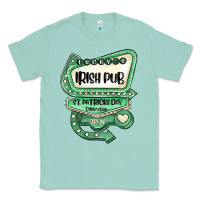 Seafoam st patricks day ırısh pub Classic Tee - MaliasSmallBusiness