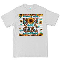 God Gifted Me Two Titles Mom And Gigi And I Rock Them Both Premium Tee | Teevron