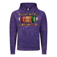 Cloud Purple social battery Vintage Hoodie - MaliasSmallBusiness