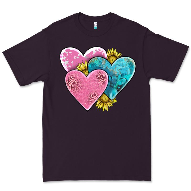 Hearts Premium Tee by AdoDesignShop | Teevron