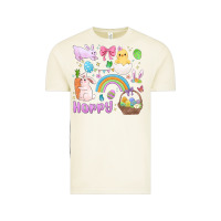 Vintage Arctic easter hoppy bunny Vintage Tee - MaliasSmallBusiness