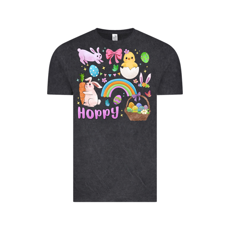 Easter Hoppy Bunny Vintage Tee by MaliasSmallBusiness | Teevron