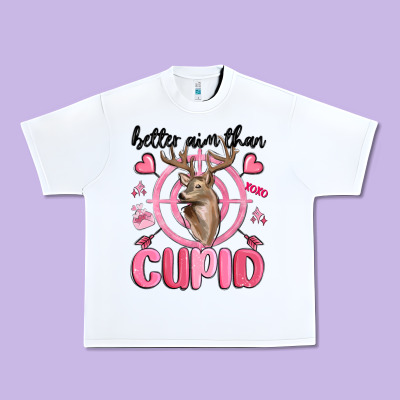 Better Aim Than Cupid Urban Heavy Tee Designed By Maliassmallbusiness