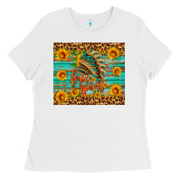 White free spirit Ladies Tee - HRA Design Shop