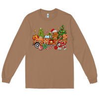 Toasted Coconut christmas gingerbread truck Long Sleeve Tee - MaliasSmallBusiness