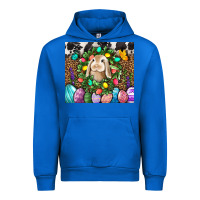Cobalt Easter Bunny Tumbler Urban Hoodie - BundleAndBundleShop