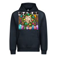 Navy Easter Bunny Tumbler Urban Hoodie - BundleAndBundleShop